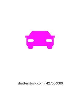 passenger car, an icon