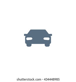passenger car, an icon