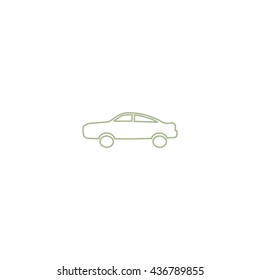 passenger car icon