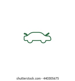 passenger car, an icon
