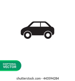 Passenger car icon
