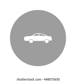 passenger car, an icon
