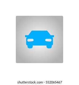 passenger car, an icon