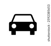 Passenger car – vector icon