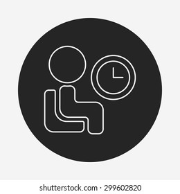 passenger line icon