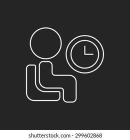 passenger line icon