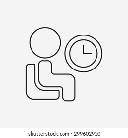 passenger line icon
