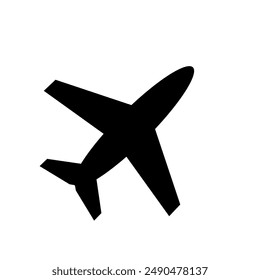 avión de pasajeros, avión - icono de Vector