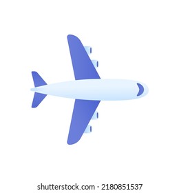 Passenger plane flying in the sky side view. travel concept