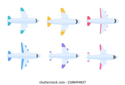 Passenger plane flying in the sky side view. travel concept