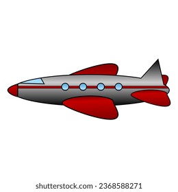 Icono del plano del acompañante en fondo blanco. Ilustración vectorial.