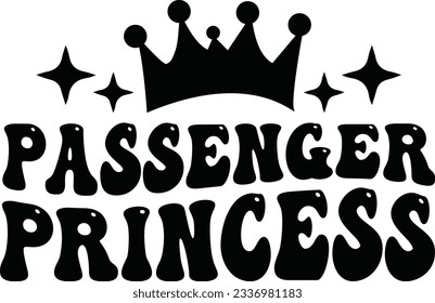 Passenger princess vector file, Passenger princess svg svg