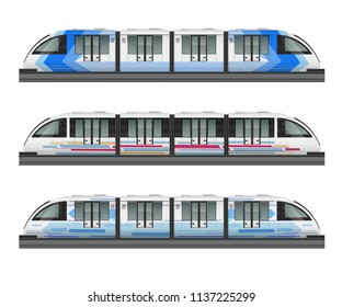 Passenger Trains Realistic Set
