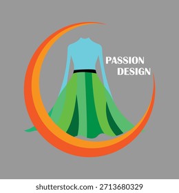 Passion Design Muster rosa Farbe Grafik Illustration