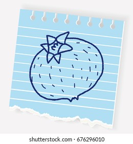 Passion Fruit doodle
