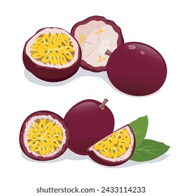 Passion Fruit or Maracuja set 