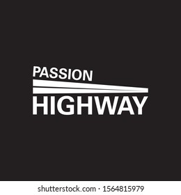 Passion Highway Logo Template Design