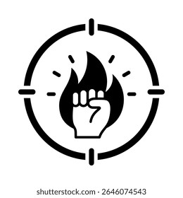 Elemento de ícone de paixão para design