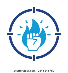 Passion Icon Element for Design
