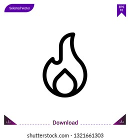 passion icon vector . Best modern, simple, isolated, application ,motivation icons, logo, flat icon for website design or mobile applications, UI / UX design vector format