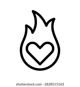 Passion Icon Vector Symbol Design Illustration