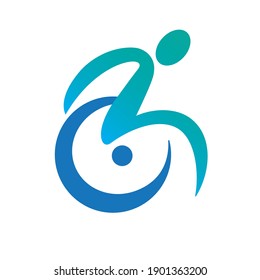 1,827 Disability people support logo Images, Stock Photos & Vectors ...