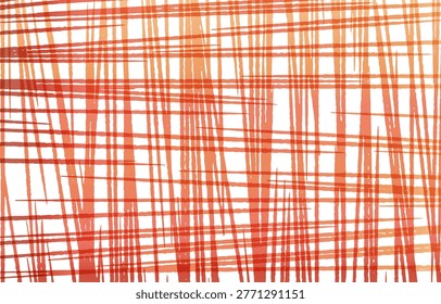 Passionate Red and Orange Crosshatch Texture