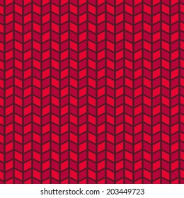 Passionate vector seamless pattern (tiling). Hot red color. Endless texture can be used for printing onto fabric and paper, scrap booking. Lush attractive background.