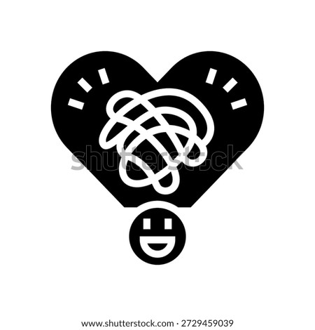passive aggressive behavior glyph icon vector. passive aggressive behavior sign. isolated symbol illustration