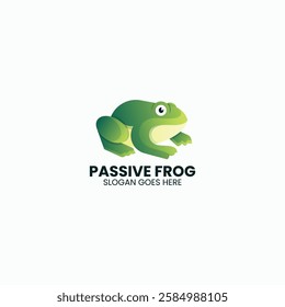 Passive Frog Gradient Colorful Logo