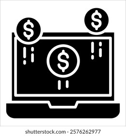 Passive Income Icon Element For Design