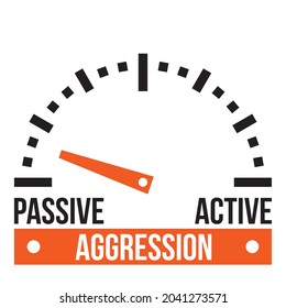 passive-aggressive behavior detected - psychological health monitor
