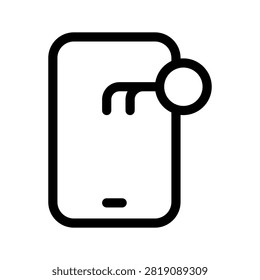 Passkey Icon Vector Symbol Design Illustration