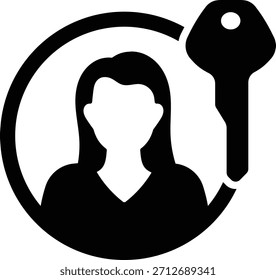 passkey key login user account lock password avatar 14003