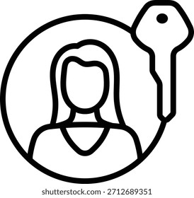 passkey key login user account lock password avatar 14002