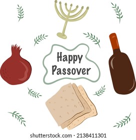 passover happy jewish vector pesach torah