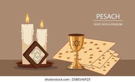 A Passover Traditional Items banner