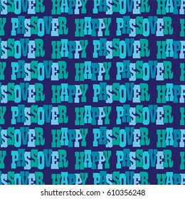 passover typography pattern