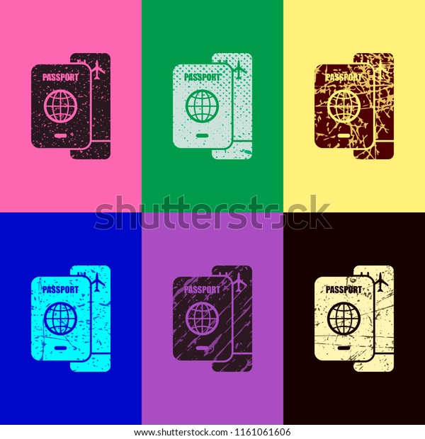 Passport Boarding Pass Air Travel Concept Stock Vector Royalty Free 1161061606 Shutterstock 3240