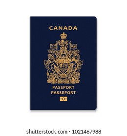 Passport Of Canada. Vector Illustration