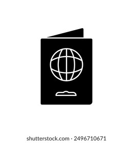 passport concept line icon. Simple element illustration. passport concept outline symbol design.
