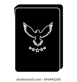 passport document isolated icon