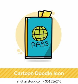 passport doodle