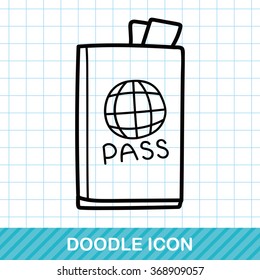 passport doodle