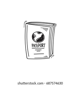 Passport Doodle