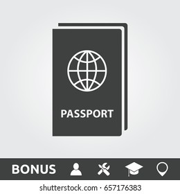 Passport Flat Icon