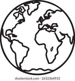 passport globe stencil icon silhouette vector illustration