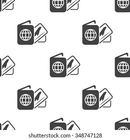 Passport icon. 
