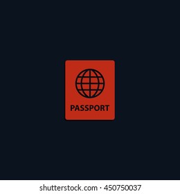 Passport icon.