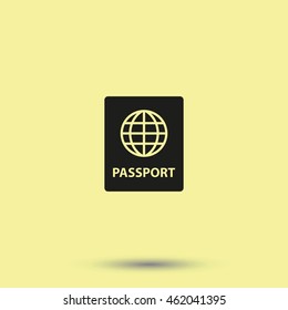 Passport icon.
